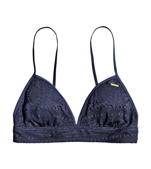 ROXY Sweet Wildness Top de bikini para mujer con relleno extraíble Bañador ERJX304114 BSP0 azul oscuro