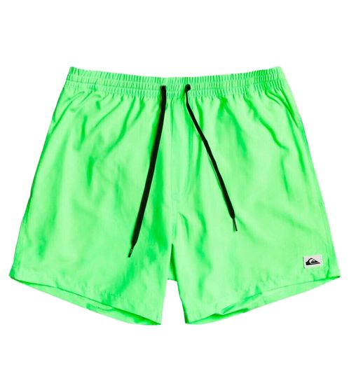 Bañador infantil Quiksilver Everyday pantalón corto de baño con logo de la marca EQBJV03331 GGY0 verde neón