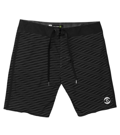 Bañador corto de hombre VOLCOM Levstone Vibes Bañador de moda A0812012 BLK Negro