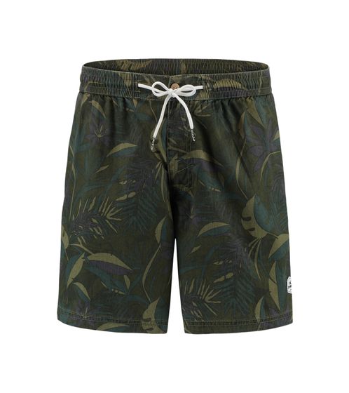 O'Neill Kamakou men's walk shorts, short trousers made of cotton, leisure trousers 0A2503 6900 dark green