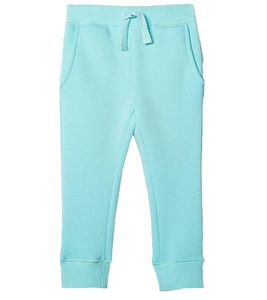 amazon essentials basic joggers for girls and boys sweatpants with cotton content fitness pants B07HL25YP4 turquoise