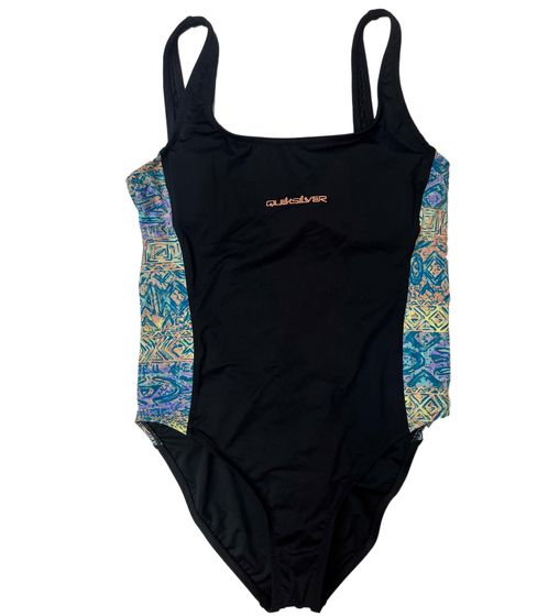 quiksilver Costume da bagno classico da donna con schiena scollata e stampa grafica EQWX103043 MGK6 Nero