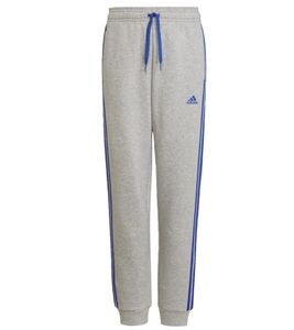 adidas nachhaltige Sport-Hose für Jungen und Mädchen Alltags-Jogger mit Baumwollanteil Fitness-Hose HN6712 Grau/Blau