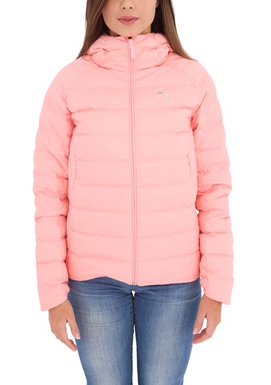 PUMA PackLITE Damen Winter-Jacke aus Entendaunen mit Kapuze Stepp-Jacke mit warmCELL-Technologie und windCELL-Technologie 849407 63 Rosa