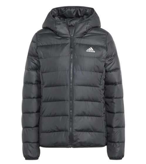 adidas Essentials Down Jacke nachhaltige Damen Übergangs-Jacke mit Daunen recycelt HZ5724 Schwarz