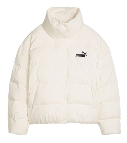 PUMA Veste d'hiver pour femme Better Polyball avec col montant Veste matelassée avec technologie warmCELL et technologie windCELL 675367 66 blanc crème