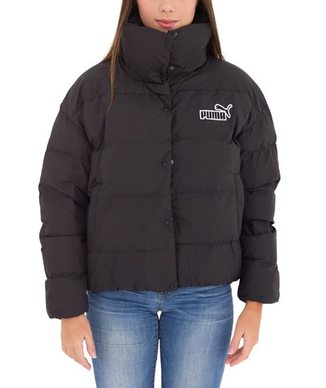 Chaqueta de invierno de mujer PUMA Better Polyball con chaqueta acolchada con cuello alto con tecnología WarmCELL y tecnología WindCELL 675367 01 negro