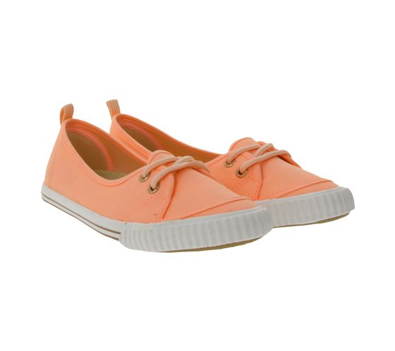 LUHTA Jatta women's ballerina canvas sneaker with removable insole 9 75522 477L 445 coral