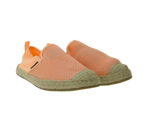 Alpargatas de mujer LUHTA Jones con zapatillas de rafia zapatos de verano 9 75526 477 L 445 coral