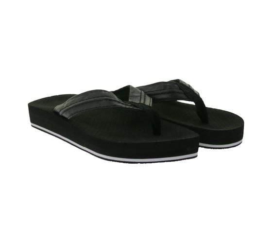 LUHTA Jax Zapatos de baño para mujer, separador de dedos, sandalias de verano, chanclas 9 75533 477L 990 negro