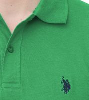 U.S. POLO ASSN. Men's polo shirt plain or with colored accents Basic shirt Cotton shirt Short-sleeved shirt Yellow, blue, red, green, turquoise, light blue, black U.S. POLO ASSN. Men's polo shirt plain or with colored accents Basic shirt Cotton shirt Short-sleeved shirt Yellow, blue, red, green, turquoise, light blue, black