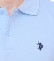 U.S. POLO ASSN. Men's polo shirt plain or with colored accents Basic shirt Cotton shirt Short-sleeved shirt Yellow, blue, red, green, turquoise, light blue, black U.S. POLO ASSN. Men's polo shirt plain or with colored accents Basic shirt Cotton shirt Short-sleeved shirt Yellow, blue, red, green, turquoise, light blue, black