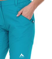 McKinley Beira W Pantalón de senderismo para mujer con factor de protección solar 50 pantalón de exterior 424130609 turquesa