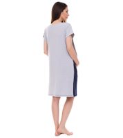 Pack de 2 vestidos premamá para mujer nine 9 meses vestido de embarazo asimétrico 32879759 gris/azul