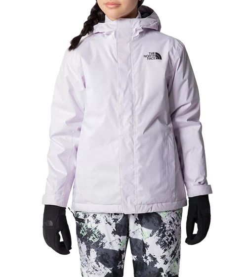 THE NORTH FACE Snowquest functional winter jacket for girls snow jacket NF0A7X3N6S1 pink/black