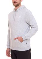 PUMA ESS Logo Herren stylischer Kapuzen-Pullover Baumwoll-Hoodie mit Logo auf der Brust 679631 Grau oder Schwarz PUMA ESS Logo Herren stylischer Kapuzen-Pullover Baumwoll-Hoodie mit Logo auf der Brust 679631 Grau oder Schwarz
