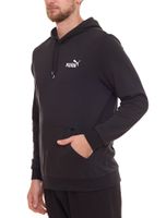 PUMA ESS Logo Herren stylischer Kapuzen-Pullover Baumwoll-Hoodie mit Logo auf der Brust 679631 Grau oder Schwarz PUMA ESS Logo Herren stylischer Kapuzen-Pullover Baumwoll-Hoodie mit Logo auf der Brust 679631 Grau oder Schwarz