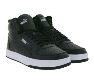 PUMA Caven 2.0 Mid WTR Freizeit-Sneaker für Damen und Herren nachhaltige Alltags-Schuhe mit SOFTFOAM-Sohle Schnür-Schuhe 392333 02 Schwarz