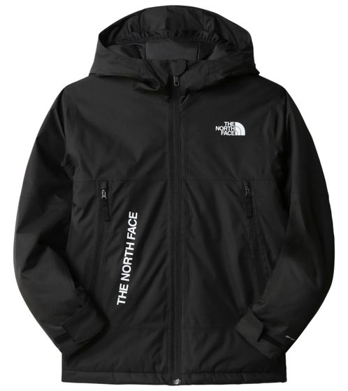 THE NORTH FACE Freedom water-repellent winter jacket for boys snow jacket with DWR coating NF0A7UN7JK3 Black