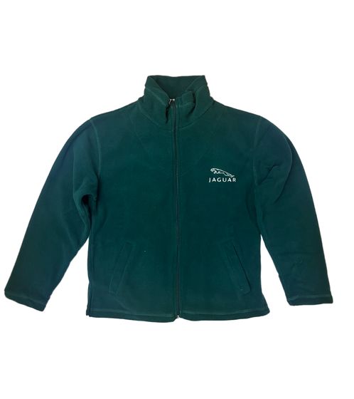 Jaguar Wmns women's fleece jacket autumn jacket with brand logo transition jacket 410179 green