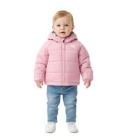 THE NORTH FACE Reversible Perrito Baby Isolations-Jacke mit Heatseeker Eco Wende-Jacke Mädchen Stepp-Jacke NF0A7QWOR6R0 Rosa/Bunt