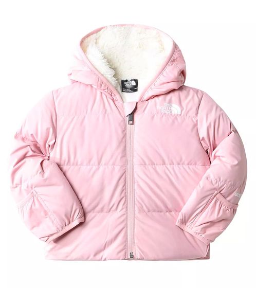 THE NORTH FACE North Down Hoodie Baby Down Jacket Warm Toddler Winter Jacket for Girls NF0A7UMK6R0 Pink