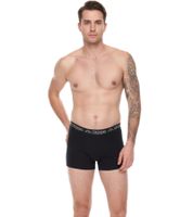 Paquete de 10 calzoncillos tipo bóxer para hombre Kappa con letras de la marca y logo 351K1JW negro/lima o negro/morado Paquete de 10 calzoncillos tipo bóxer para hombre Kappa con letras de la marca y logo 351K1JW negro/lima o negro/morado