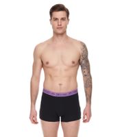 Paquete de 10 calzoncillos tipo bóxer para hombre Kappa con letras de la marca y logo 351K1JW negro/lima o negro/morado Paquete de 10 calzoncillos tipo bóxer para hombre Kappa con letras de la marca y logo 351K1JW negro/lima o negro/morado