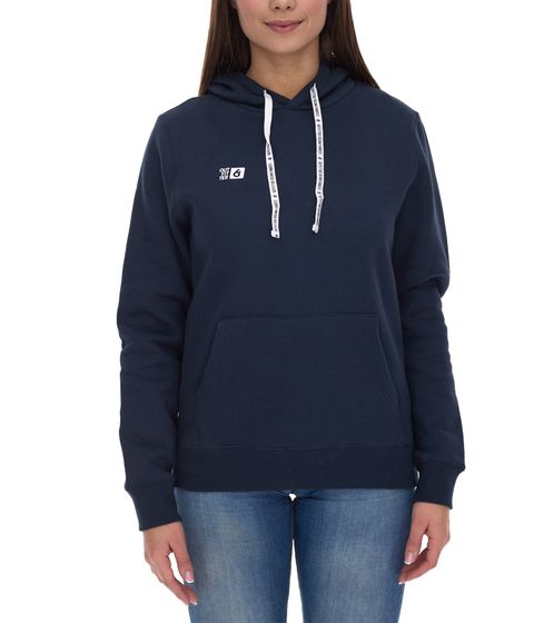 Outfitter Ocean Fabrics Sudadera con capucha tailandesa para mujer, suéter con capucha sostenible en estilo básico OUT-W-1003-OTW-42 Azul marino