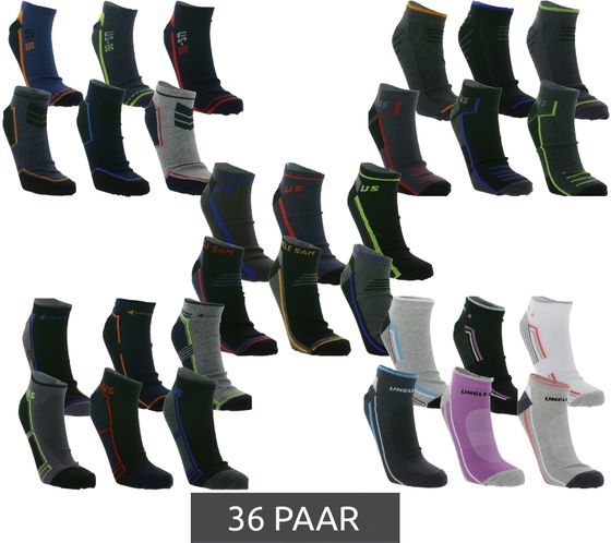 36 pares de calcetines de algodón para hombre del Tío Sam, calcetines deportivos, calcetines deportivos, negro/gris/azul/rojo/naranja en varios modelos