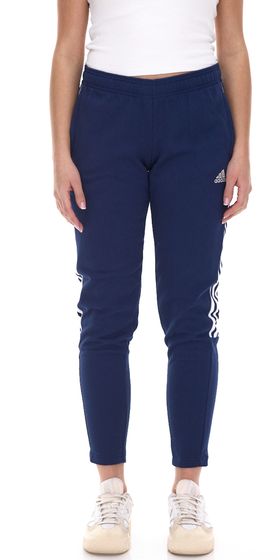 adidas Tiro 21 Sweat Pant Damen Sport-Hose nachhaltige Jogginghose GK9676 Blau/Weiß