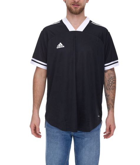 Camiseta de fútbol adidas Condivo 20 de manga corta para hombre con AeroReady FT7256 negro/blanco