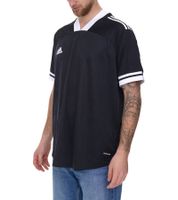 adidas Condivo 20 Short Sleeve Jersey Men's Jersey Football Shirt with AeroReady FT7256 Black/White