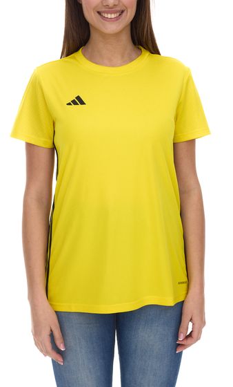 Camiseta de entrenamiento adidas Tabela 23 de mujer con tecnología AEROREADY camiseta deportiva IA9149 amarillo