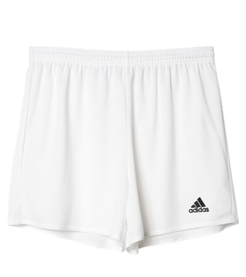 Short de sport adidas Parma 16 pour femme avec pantalon d'entraînement à technologie ClimaLite AI6206 blanc