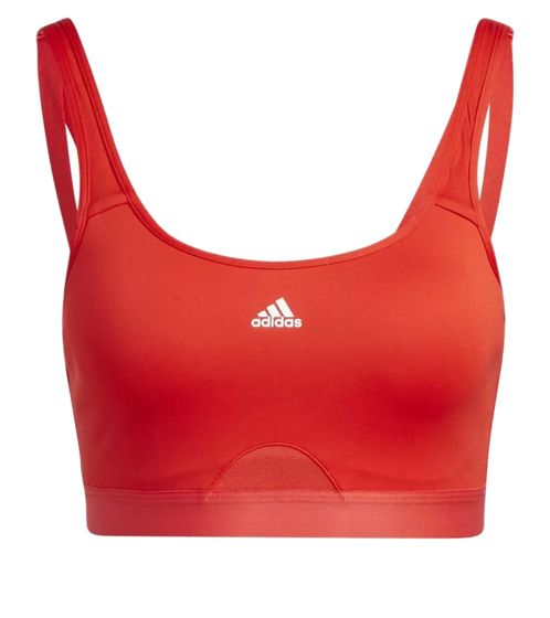 adidas TRNHSGOOD women's sports bra with AEROREADY technology bustier HD2835 red