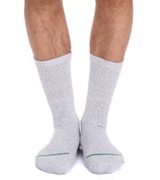 3 paires de chaussettes primaires. chaussettes de loisirs durables chaussettes en coton chaussettes longues tricotées 53200-7001 noir/blanc/gris clair
