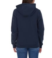 Outfitter Ocean Fabrics Thai Damen Hoodie nachhaltiger Kapuzen-Pullover im Basic-Style OUT-W-1003-OTW Schwarz, Rot oder Dunkelblau