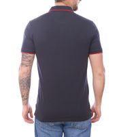 3er Sparpack U.S. POLO ASSN. Herren Polo-Shirt Basic-Shirt Baumwoll-Shirt Kurzarm-Shirt 197 66835 52520 297 Grau/Rot