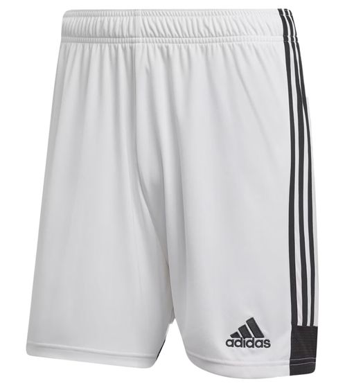 Pantalón corto deportivo adidas Tastigo 19 sostenible para niños y niñas, pantalón corto de entrenamiento con tecnología AEROREADY, pantalón corto de fitness DP3174 blanco/negro