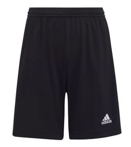 adidas Entrada 22 nachhaltige Sport-Shorts für Jungen und Mädchen Trainings-Shorts mit AEROREADY-Technologie kurze Fitness-Hose H57502 Schwarz