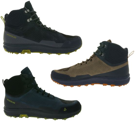 VASQUE Breeze Lt NTX scarpe da trekking da uomo con suola Vibram scarpe da trekking impermeabili e sostenibili con Nature-Tex marrone, nero o blu scuro