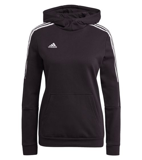 Sudadera de mujer adidas Tiro21 de algodón sostenible con capucha suéter de invierno GM7329 negro