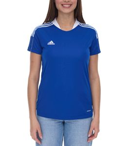 adidas TIRO 21 Trikot Damen Trainings-Shirt mit AeroReady aus recyceltem Material Sport-Shirt Fitness-Shirt GM7583 Blau adidas TIRO 21 Trikot Damen Trainings-Shirt mit AeroReady aus recyceltem Material Sport-Shirt Fitness-Shirt GM7583 Blau
