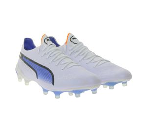 PUMA KING ULTIMATE FG/AG scarpe da calcio da donna con tacchetti conici multidirezionali scarpe da allenamento 107262 01 bianco