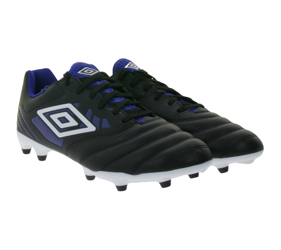 umbro TOCCO IV CLUB FG Herren Fußballschuhe mit PU-Sohle Sport-Schuhe 81985U MD9 Schwarz