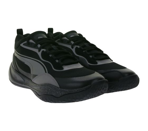 PUMA Playmaker Pro chaussures de basket-ball pour hommes avec semelle intermédiaire IMEVA chaussures de sport 379014 01 noir