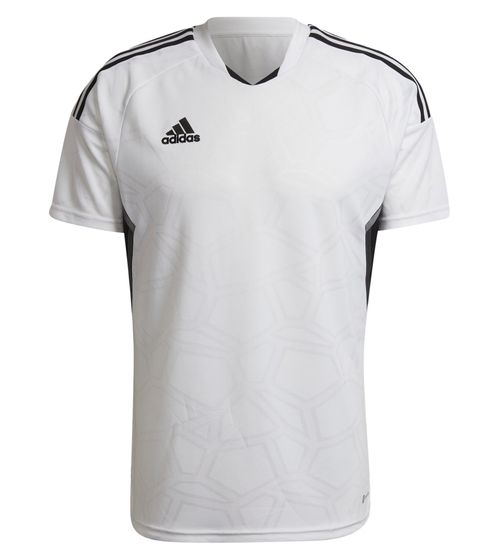 Camiseta adidas Condivo 22 sostenible de manga corta para hombre con camiseta de fútbol AEROREADY HA3515 blanco