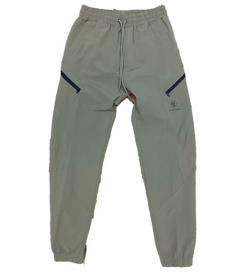 Project X Paris Herren stylische Freizeit-Hose Jogger Alltags-Hose Homewear 2344120 BKKH Olivgrün