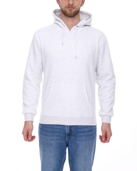 Project X Paris Pull à capuche pour homme avec teneur en coton Sweat à capuche 1920010-1 GMOW Gris